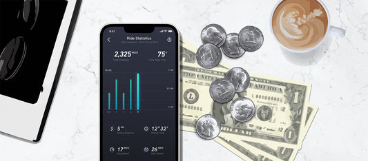 How far can you travel for $5? Kick scooter vs. car vs. motorcycle!