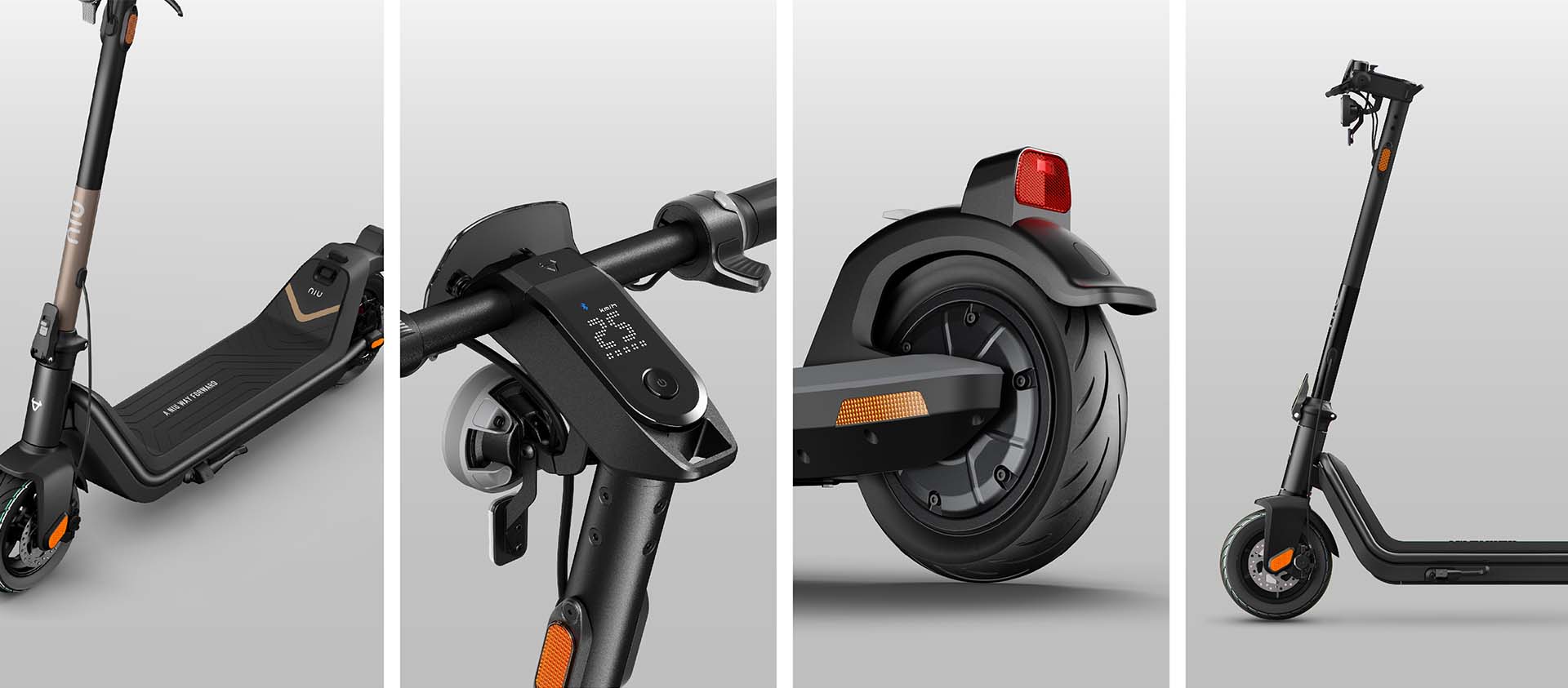 NIU design: Top 4 ergonomic kick scooter features