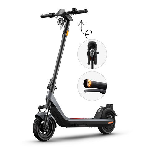 NIU KQi 200F Foldable Handlebar Electric Scooter 20mph | Range 33.6 miles