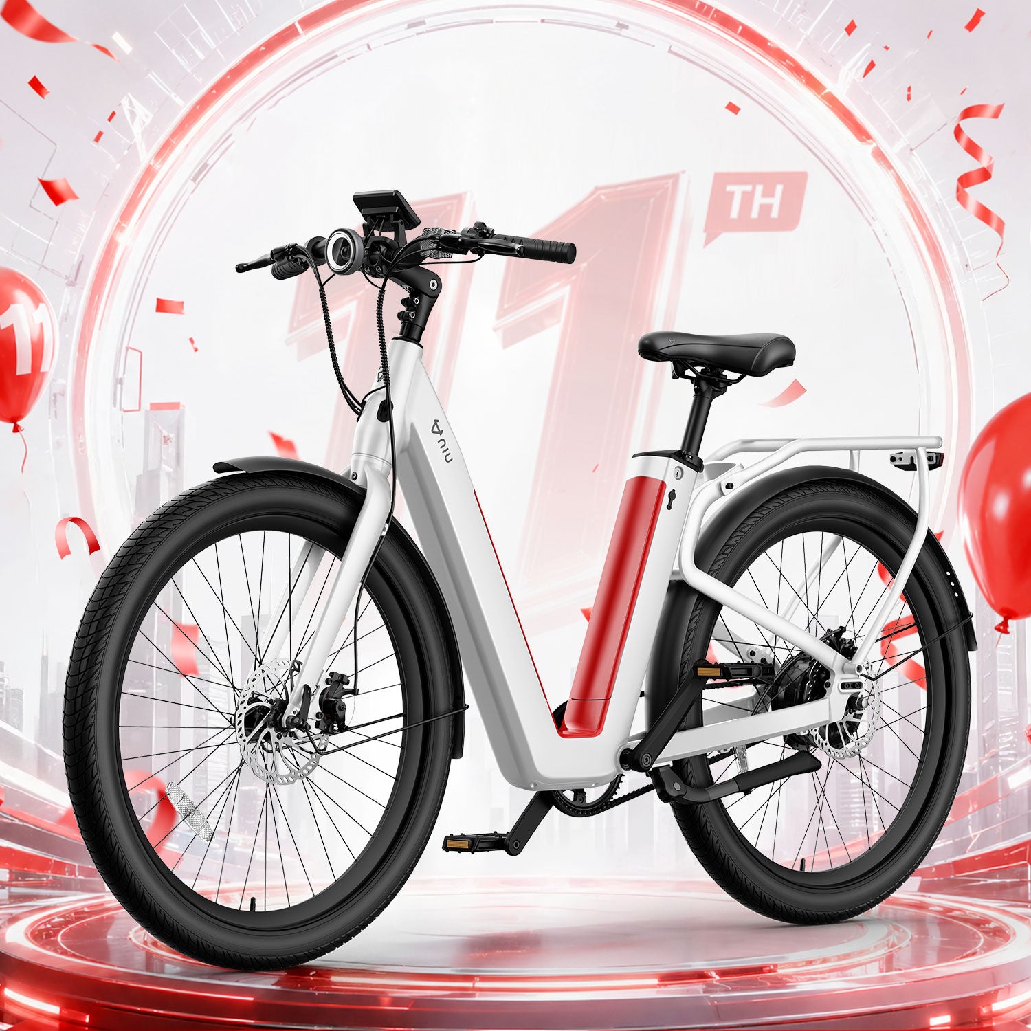 NIU BQi-C3 Pro Electric Bike for Adults 90 Miles Range NIU BQi-C3 Pro Electric Bike for Adults 90 Miles Range