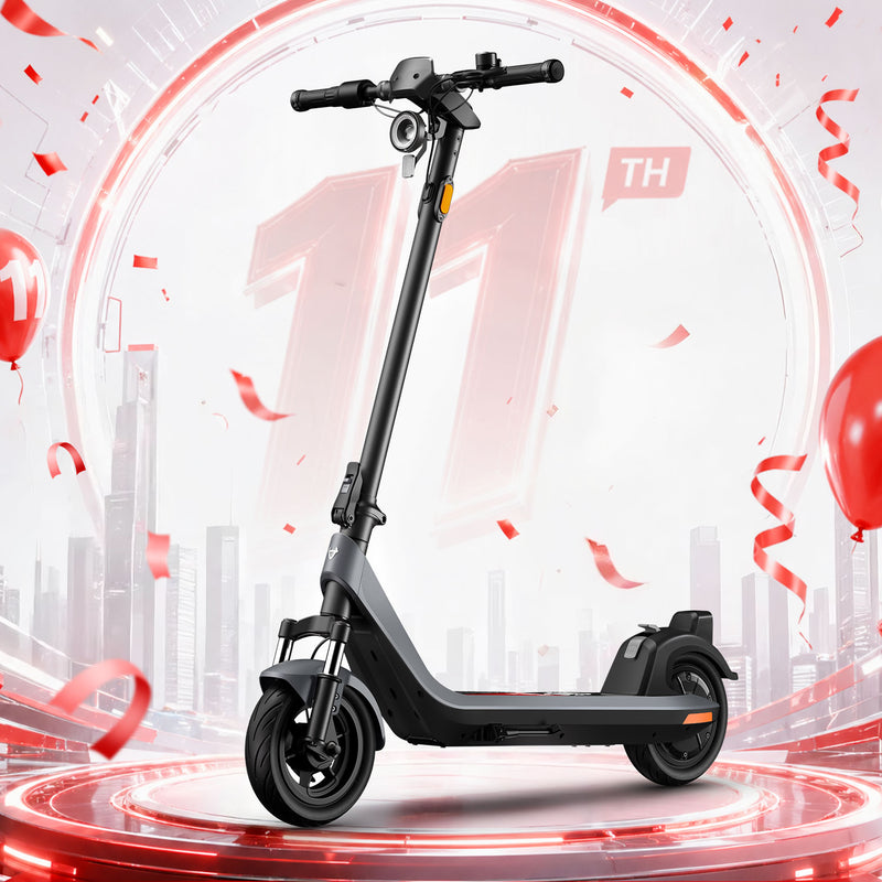 NIU KQi 200F Foldable Handlebar Electric Scooter 20mph | Range 33.6 miles
