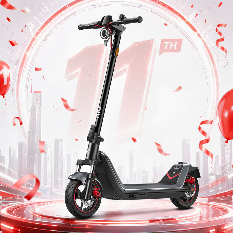 NIU KQi 300X All-Terrain Suspension Electric Scooter 20mph | Range 37.3 miles