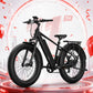 BQi Fat Tire 300 Off-Road Ebike (Step-over) Black Speed 28mph | 50 miles