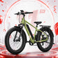 BQi Fat Tire 300 Off-Road Ebike (Step-over) Green Speed 28mph | 50 miles