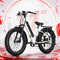 BQi Fat Tire 300 Off-Road Ebike (Step-through) White Speed 28mph | 50 miles