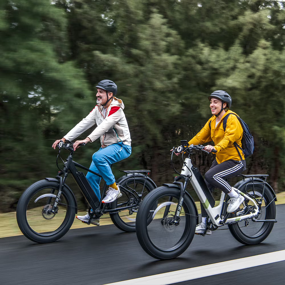 BQi Fat Tire 300 Off-Road Ebike (Step-through) White Speed 28mph BQi Fat Tire 300 Off-Road Ebike (Step-through) White Speed 28mph