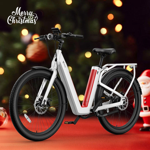 NIU BQi-C3 Pro Ebike White Speed 28mph | Range 90 miles