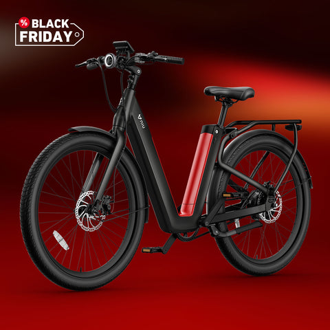 NIU BQi-C3 Pro Ebike Matte Black Speed 28mph | Range 90 miles