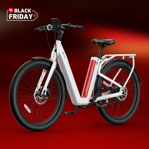 NIU BQi-C3 Pro Ebike White Speed 28mph | Range 90 miles