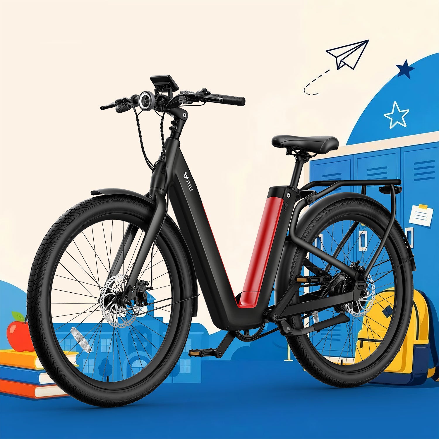 NIU BQi-C3 Pro Electric Bike for Adults 90 Miles Range