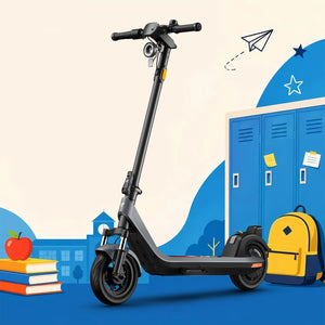 NIU KQi 200P Electric Scooter with Suspension 20mph | Range 33.6 miles