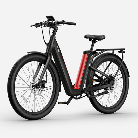 NIU BQi-C3 Pro Ebike Matte Black Speed 28mph | Range 90 miles