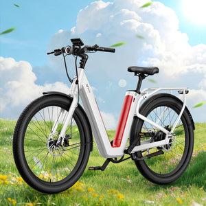 NIU BQi-C3 Pro Ebike White Speed 28mph | Range 90 miles