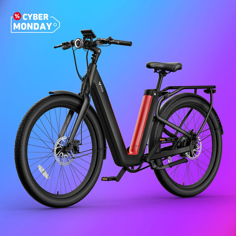 NIU BQi-C3 Pro Ebike Matte Black Speed 28mph | Range 90 miles