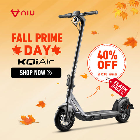 NIU KQi Air Lightest Electric Scooter 20mph | Range 31 miles