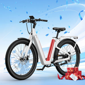 NIU BQi-C3 Pro Ebike White Speed 28mph | Range 90 miles