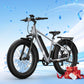 BQi Fat Tire 300 Off-Road Ebike (Step-over) Grey Speed 28mph | 50 miles