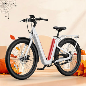 NIU BQi-C3 Pro Ebike White Speed 20mph | Range 90 miles
