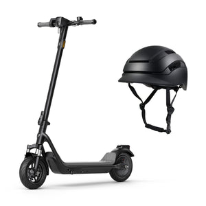 NIU KQi 100F Electric Scooter & NIU Helmet Bundle