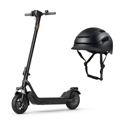 NIU KQi 100P Electric Scooter & NIU Helmet Bundle