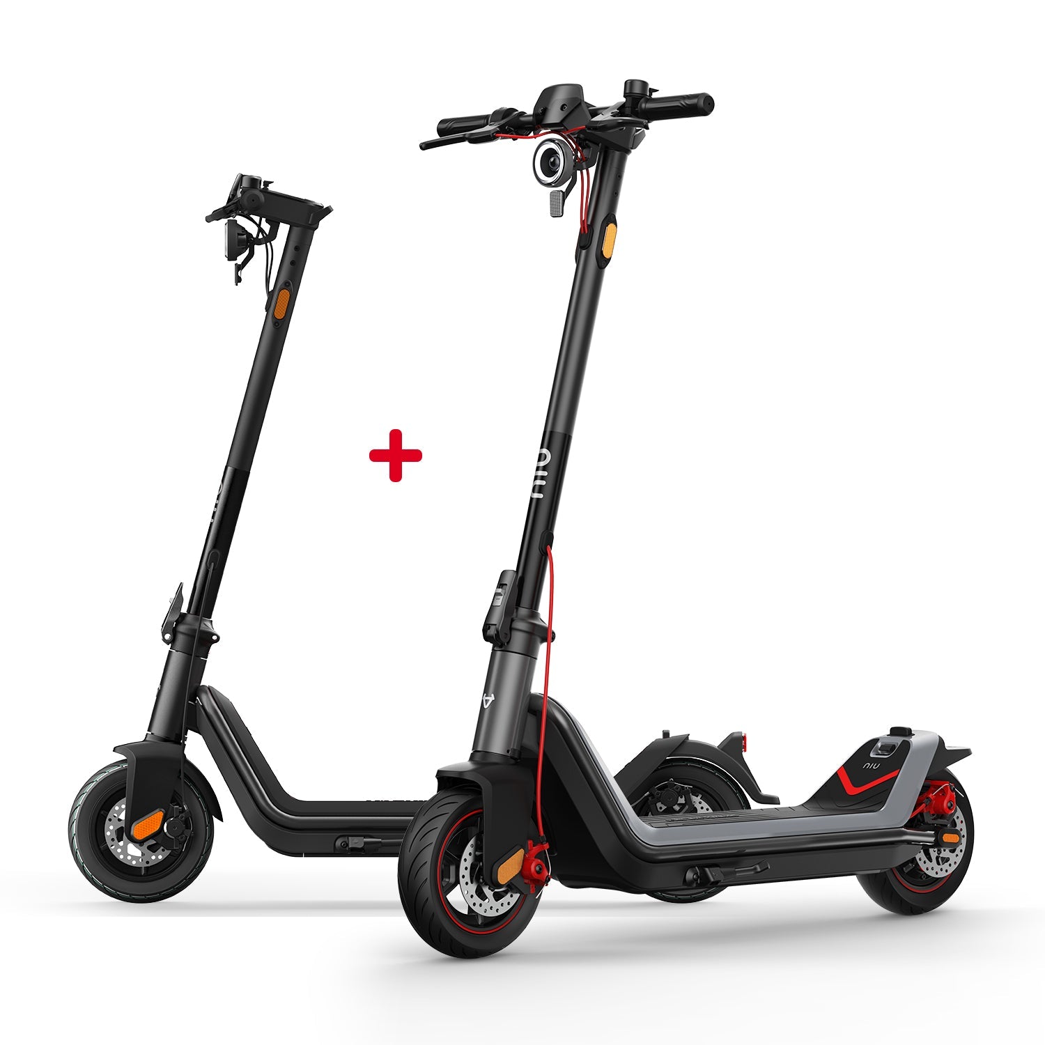 NIU KQi3 Max Electric Kick Scooter + KQi3 Pro Bundle