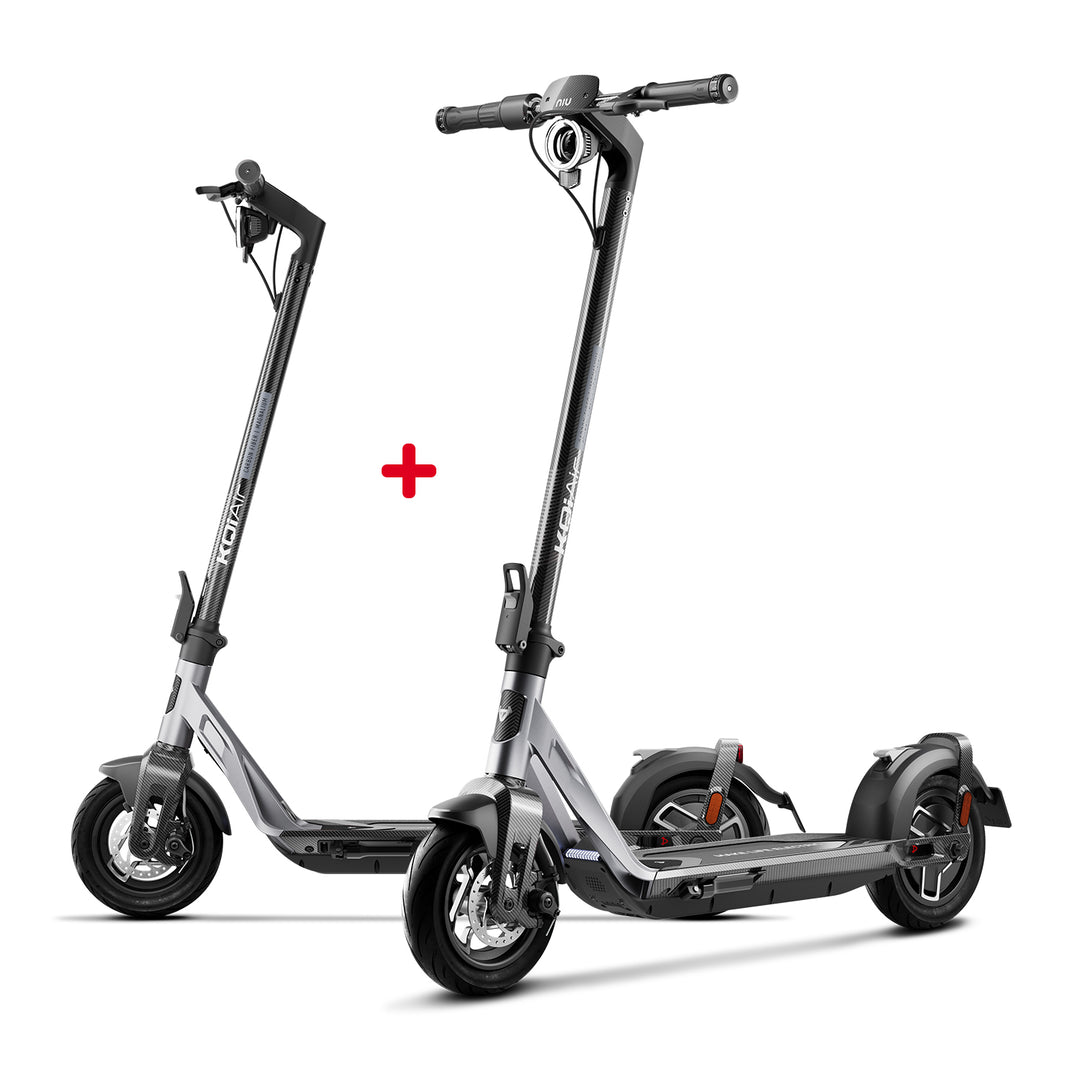 NIU KQi Air Electric Scooter x2 Bundle