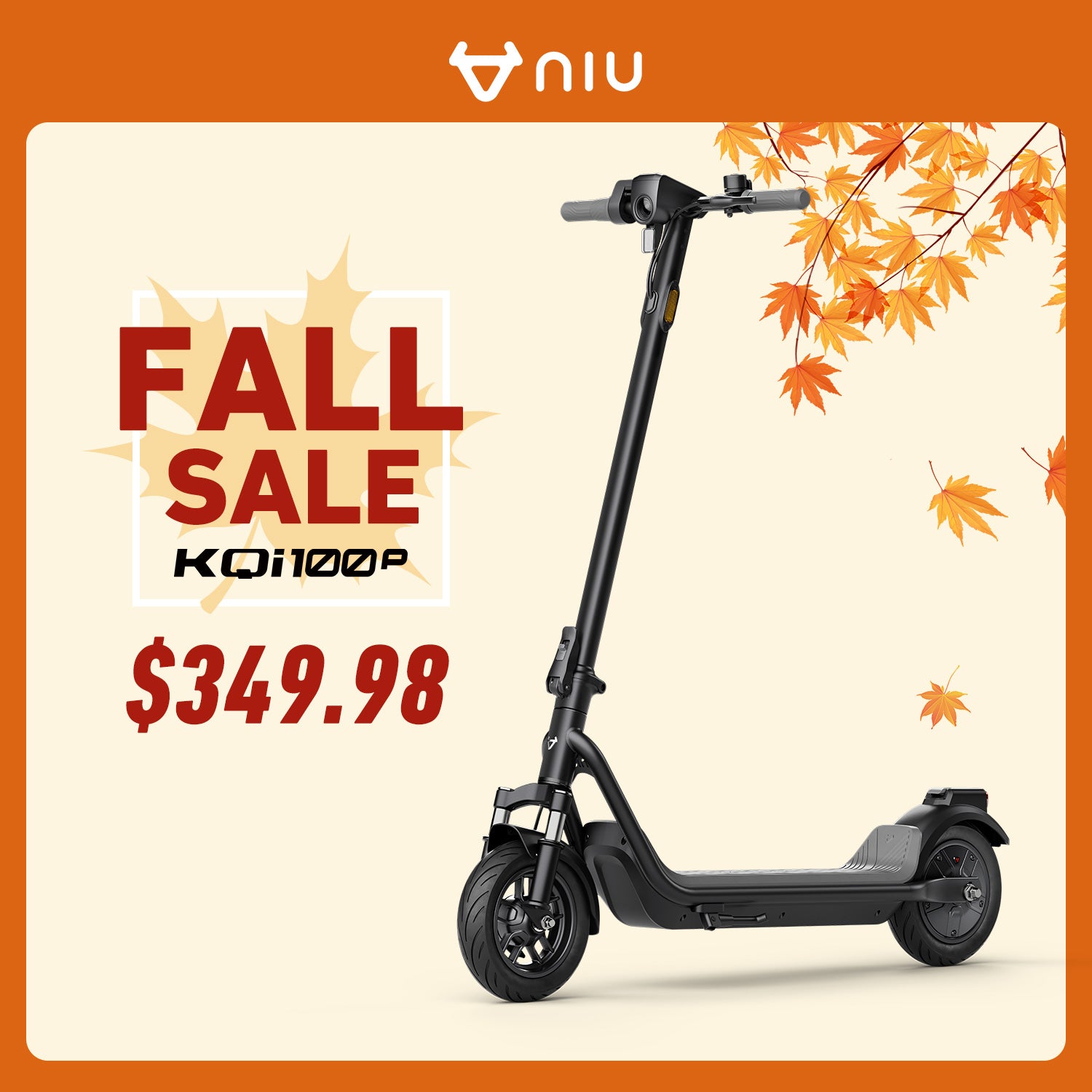 NIU KQi 100P Electric Kick Scooter