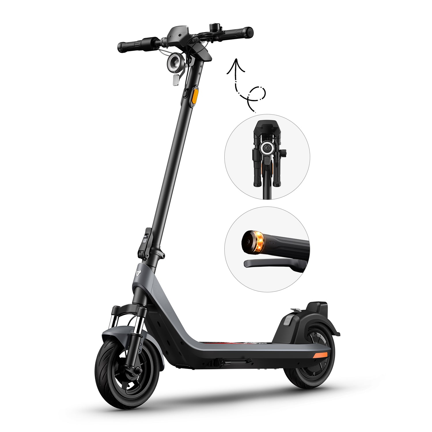 NIU KQi 200F Electric Scooter & NIU Helmet Bundle