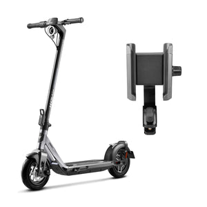NIU KQi Air Electric Scooter & Phone Holder Bundle