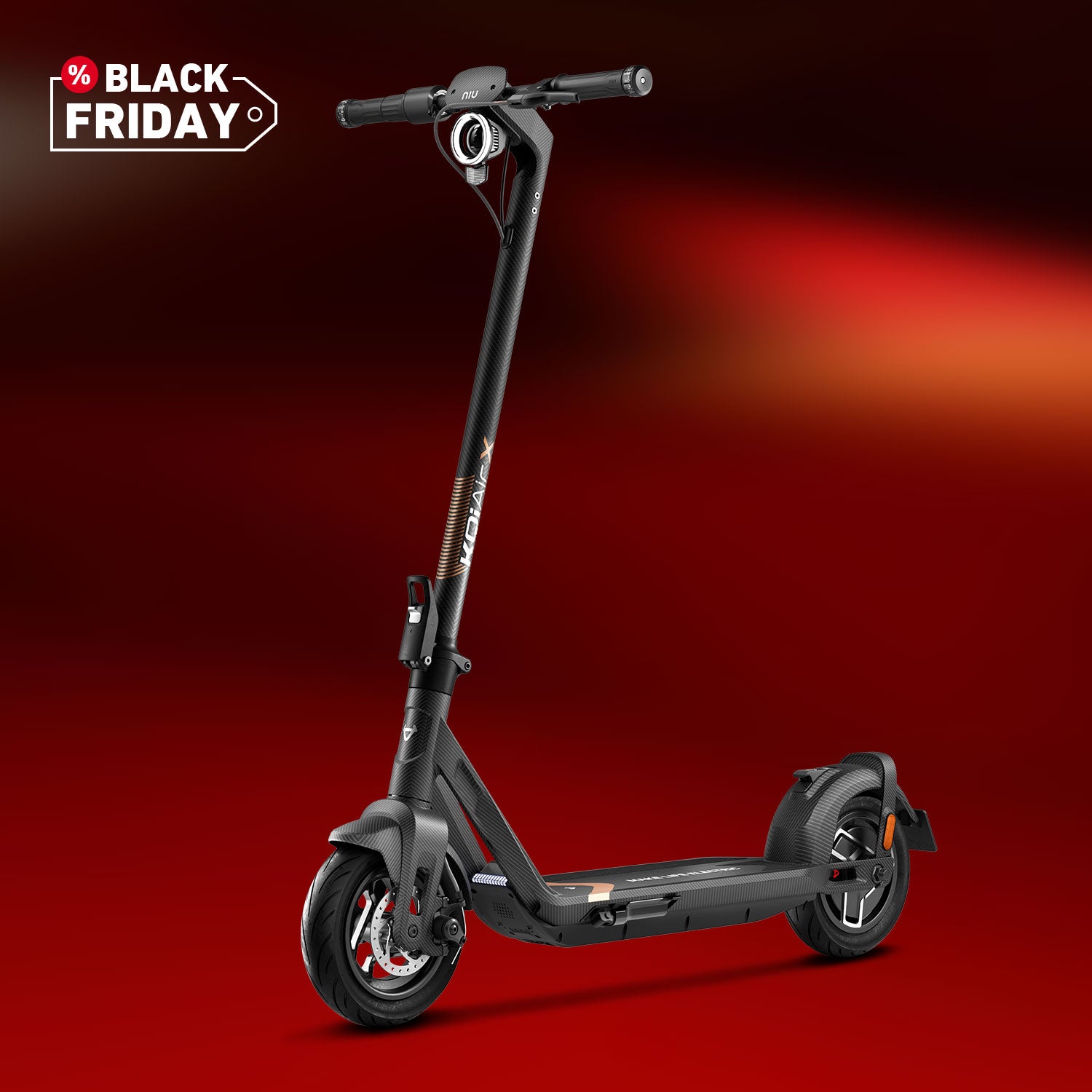 NIU KQi Air X Lightest Electric Scooter 20mph | Range 31 miles