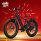 BQi Fat Tire 300 Off-Road Ebike (Step-over) Black Speed 28mph | 50 miles