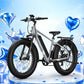 BQi Fat Tire 300 Off-Road Ebike (Step-over) Grey Speed 28mph | 50 miles