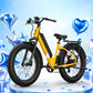 BQi Fat Tire 300 Off-Road Ebike (Step-through) White Speed 28mph | 50 miles
