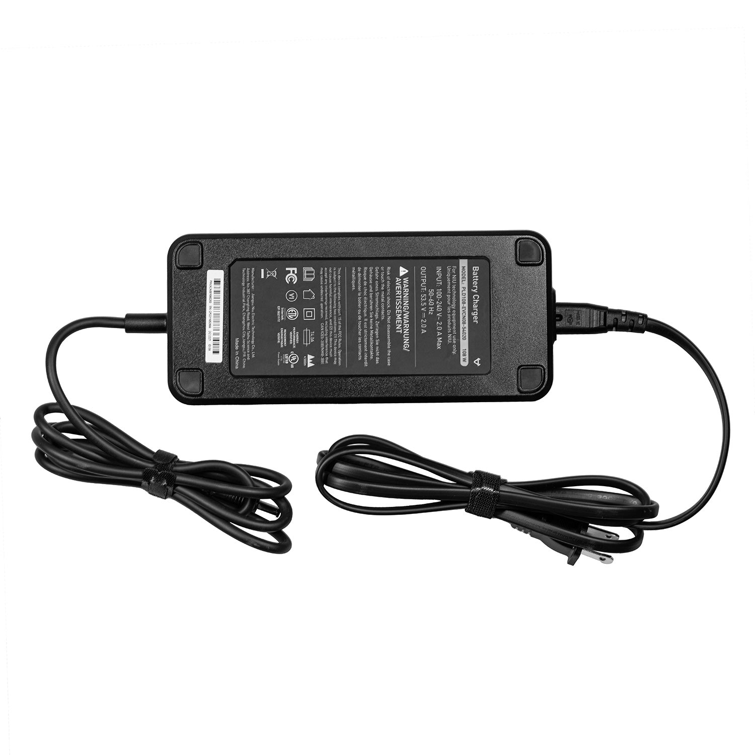 NIU Charger Power Adapter for BQi-C3 Pro
