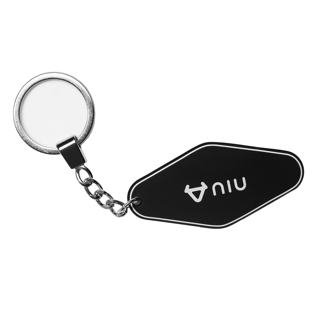 Personalized Name Keychain Black Acrylic Round Shape Name Keyring, Customize  Keychain for Bike Key, Bag, Cycle